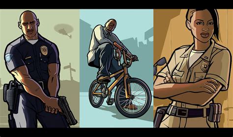 Characters in Grand Theft Auto: San Andreas .